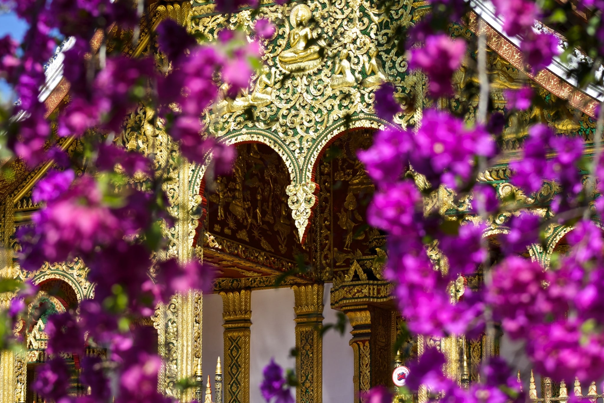 老挝寺庙照片