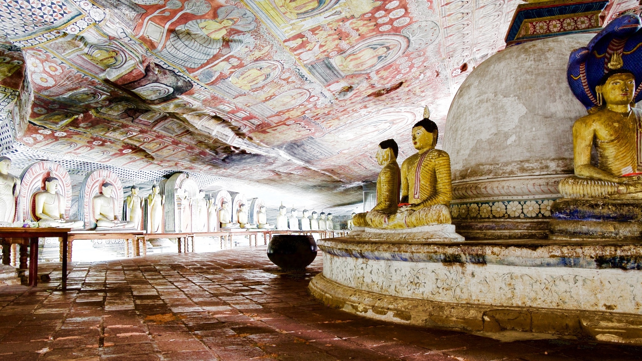 斯里兰卡丹布拉洞穴