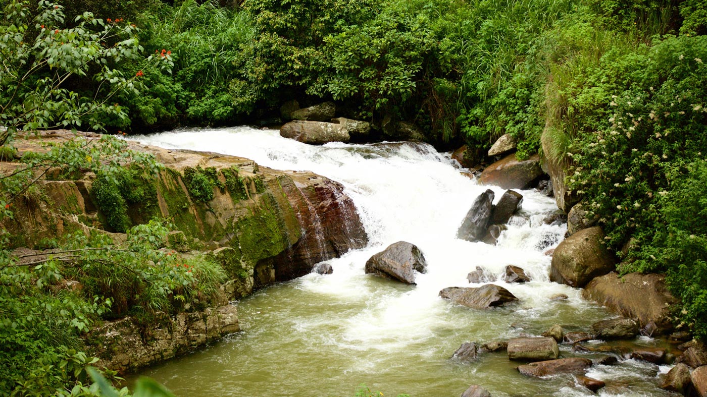 nuwara eliya的瀑布