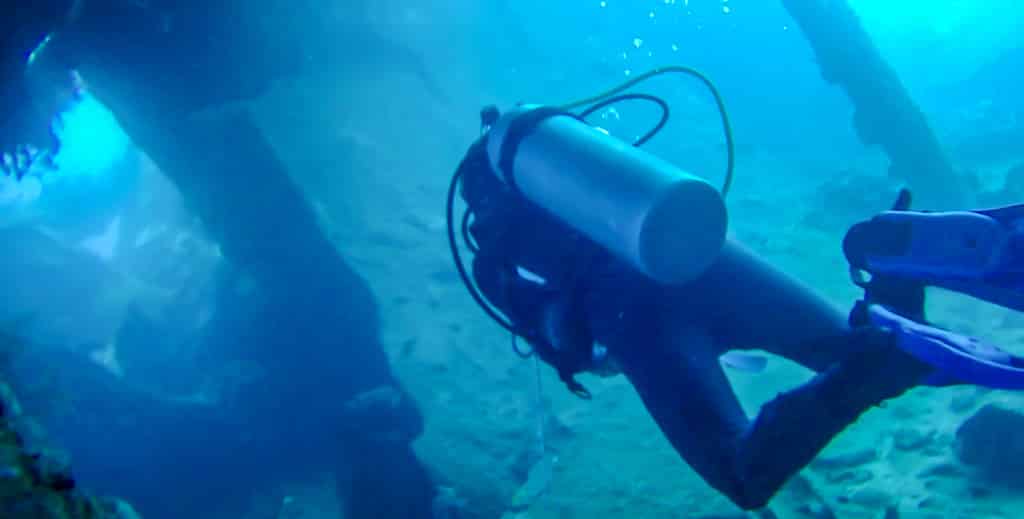 沉船潜水一次合格是一个独特的体验