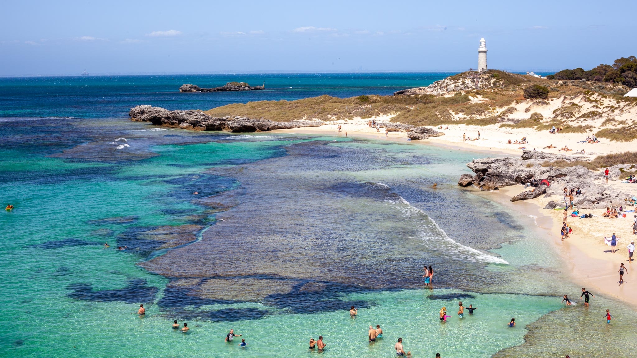 珀斯,弗里曼特尔和Rottnest岛