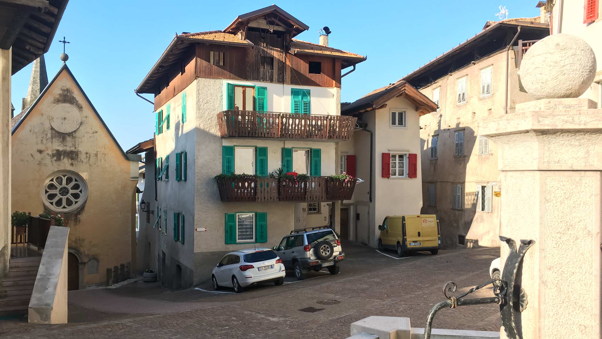 Val Di Non受意大利和奥地利影响的建筑