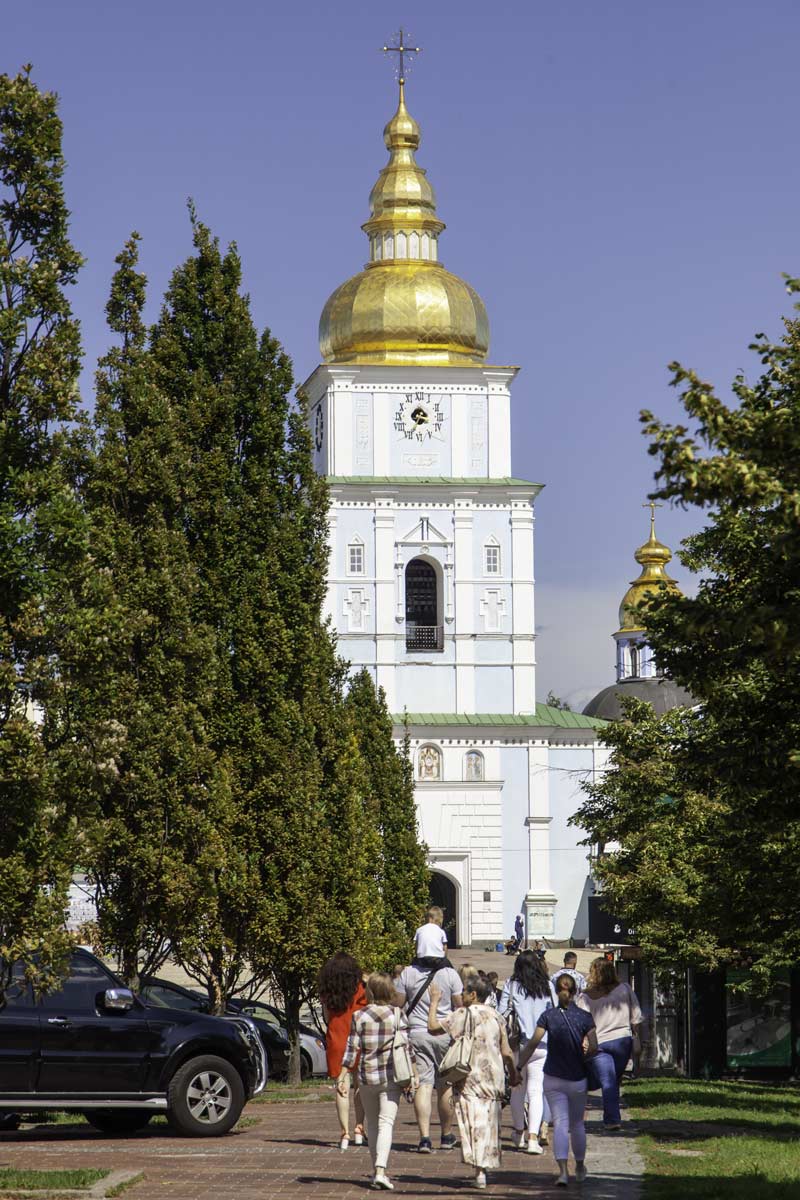 乌克兰基辅的教堂塔
