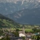 Nearby village of Leogang