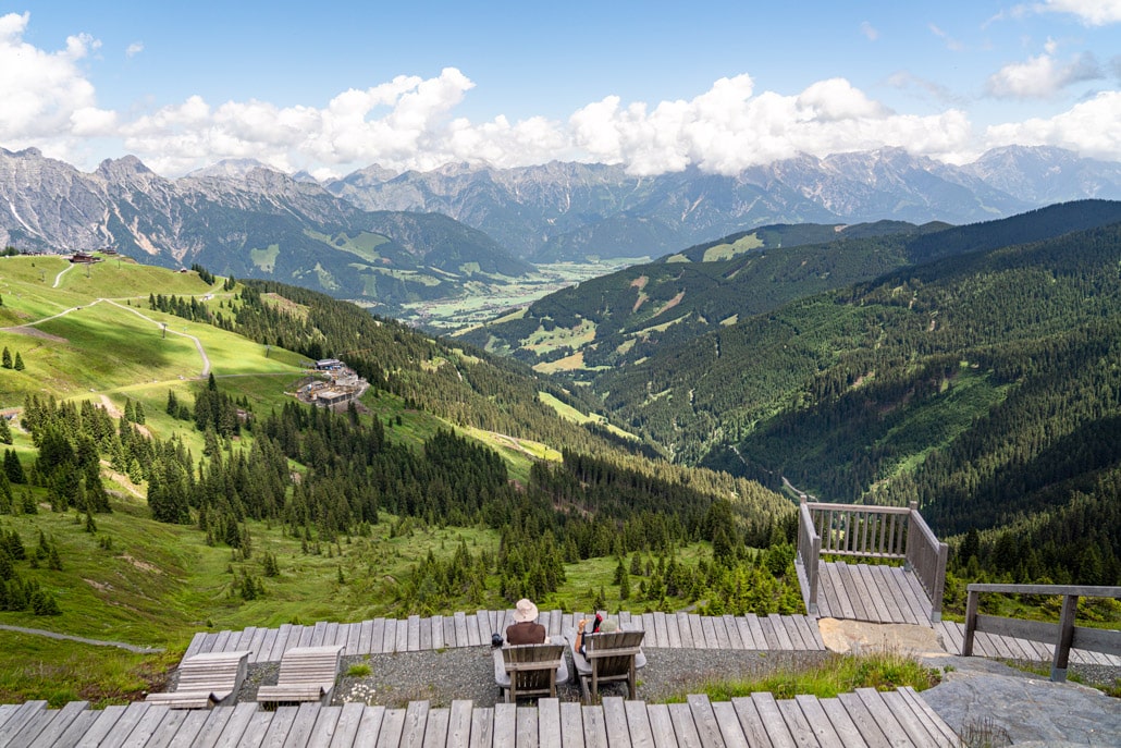 Leogang,大自然的电影是完美的夏er escape