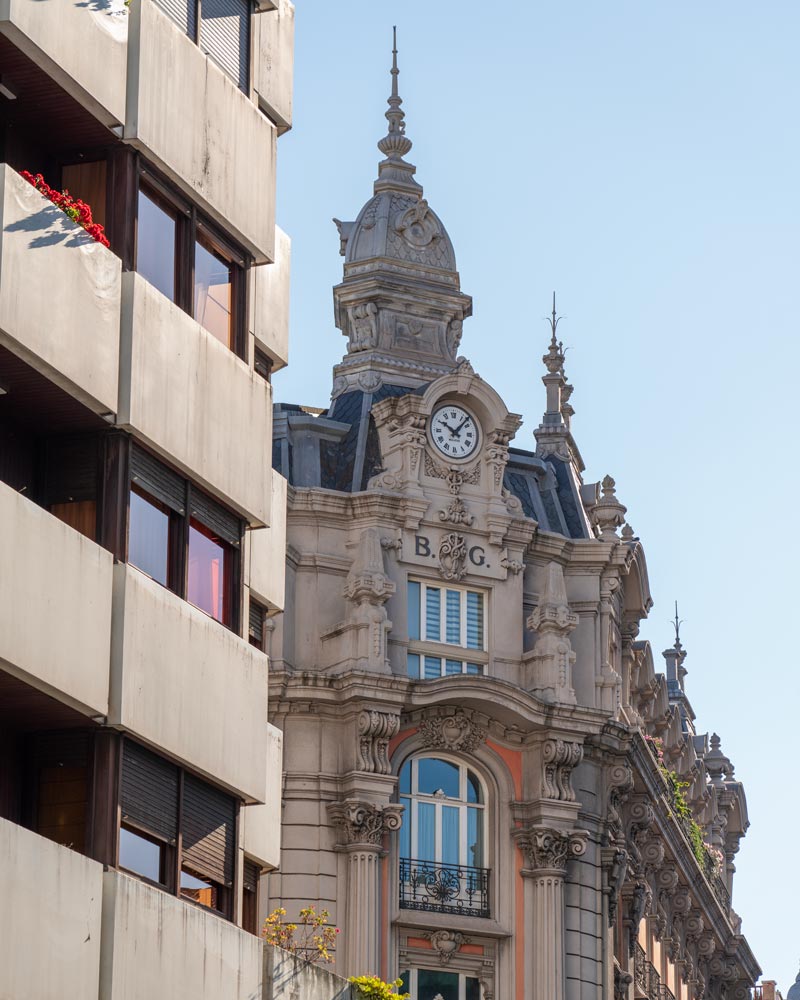 新艺术在Gijón，西班牙