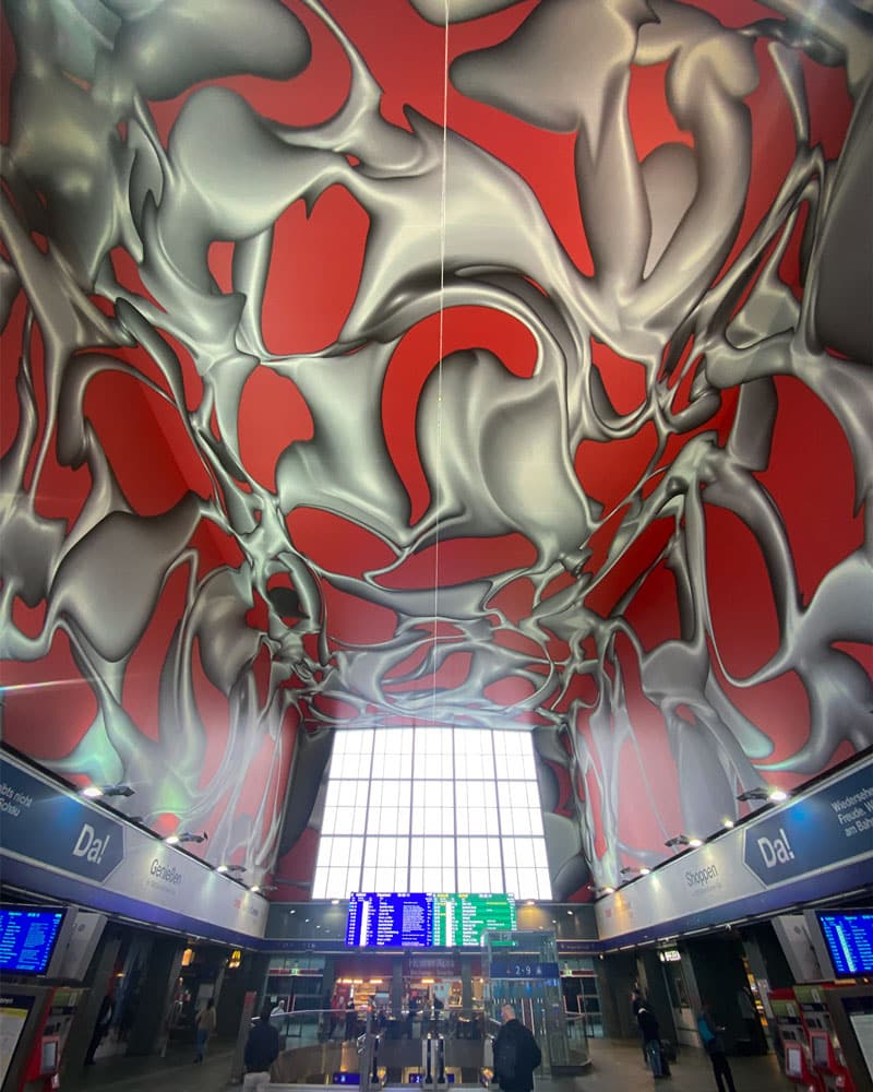 格拉茨充满艺术气息的中央车站