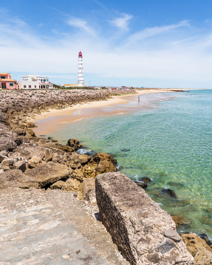 Ilha do Farol晶莹剔透的海水