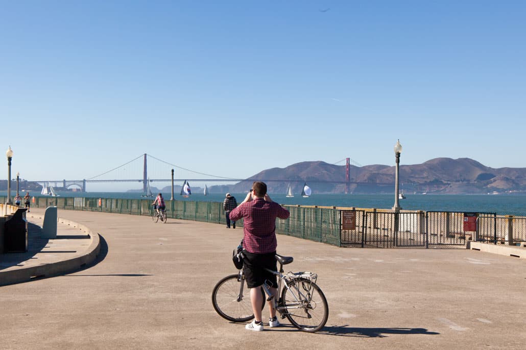 Cycling in San Francisco with a Pocket Wifi? No thank you!